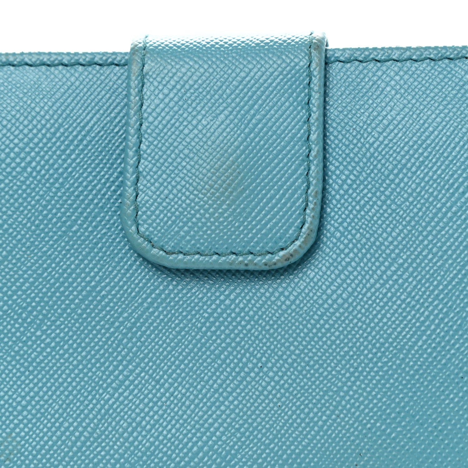 Prada Saffiano Compact Wallet Voyage 8 of 13