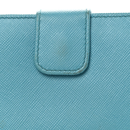 Prada Saffiano Compact Wallet Voyage 8 of 13