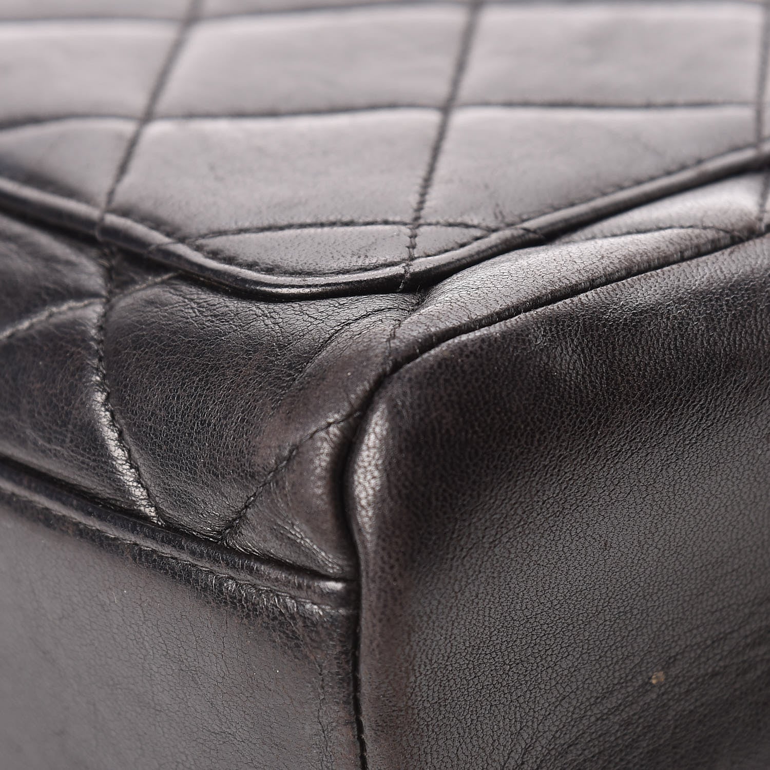 Chanel Lambskin Quilted Shoulder Bag Black 22 of 22