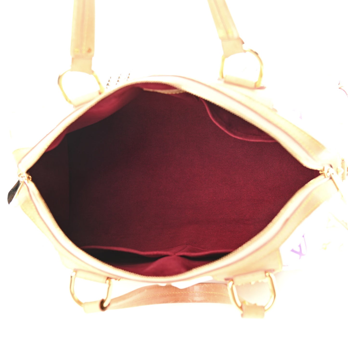 Monogram Multicolor Courtney GM White