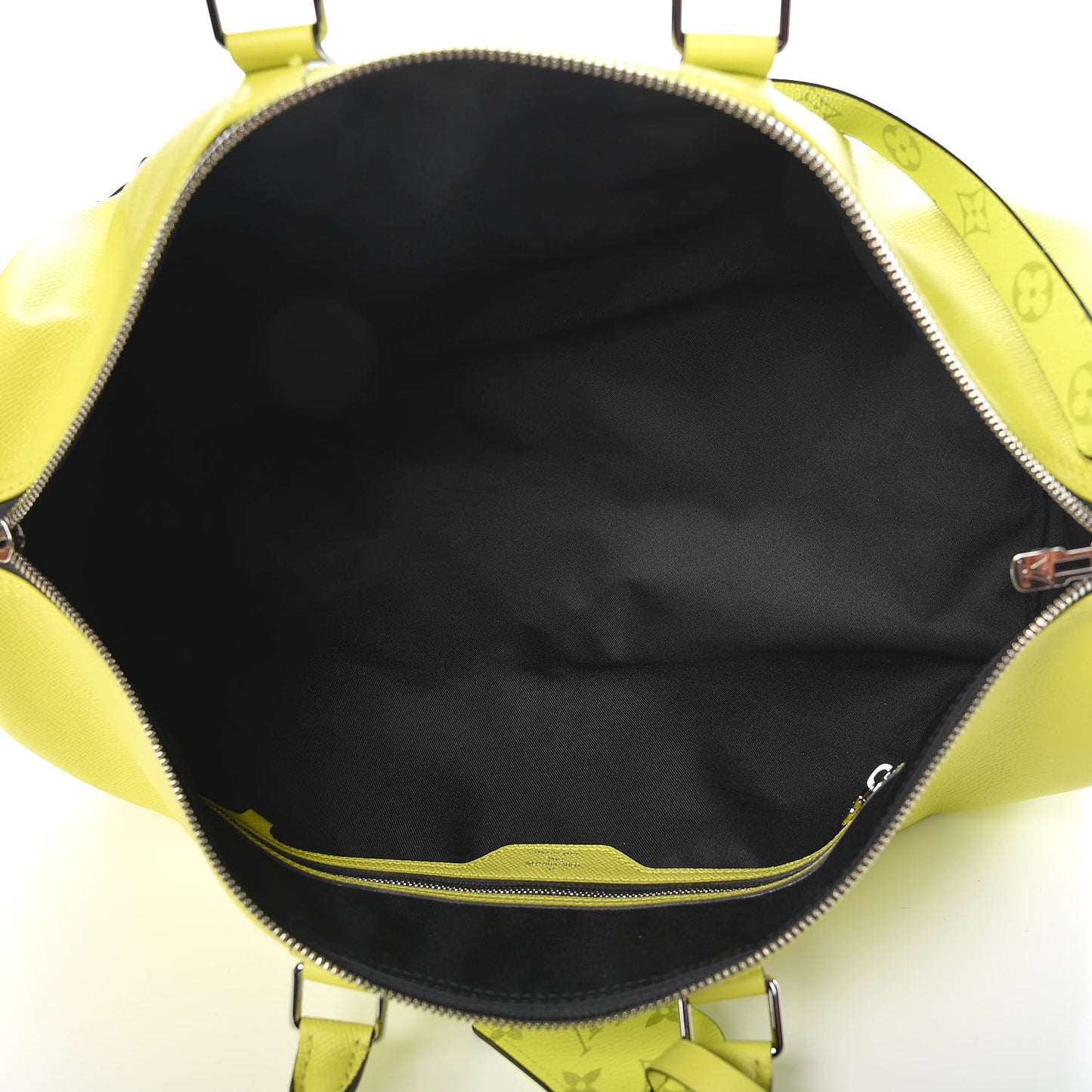 Monogram Taiga Keepall Bandouliere 50 Yellow