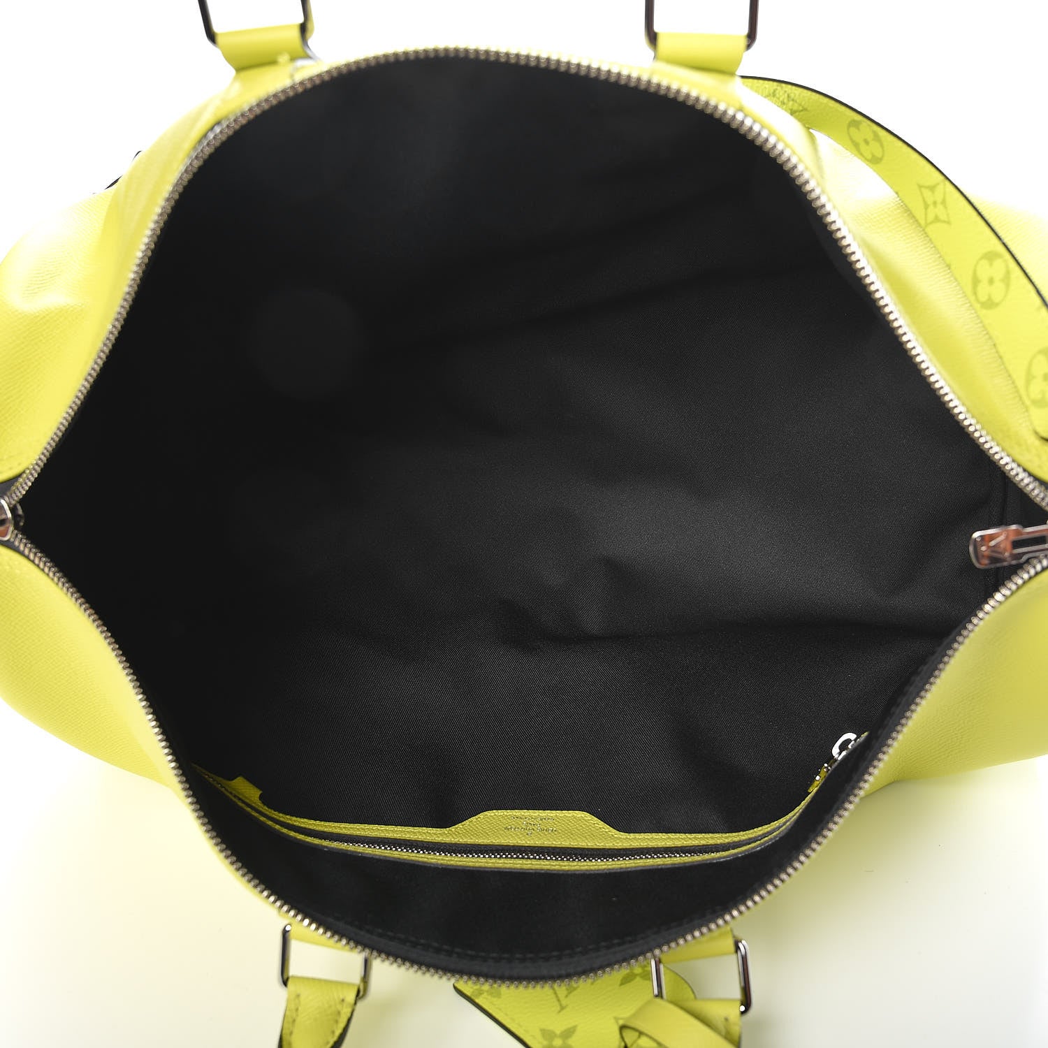 Louis Vuitton Monogram Taiga Keepall Bandouliere 50 Yellow 5 of 7