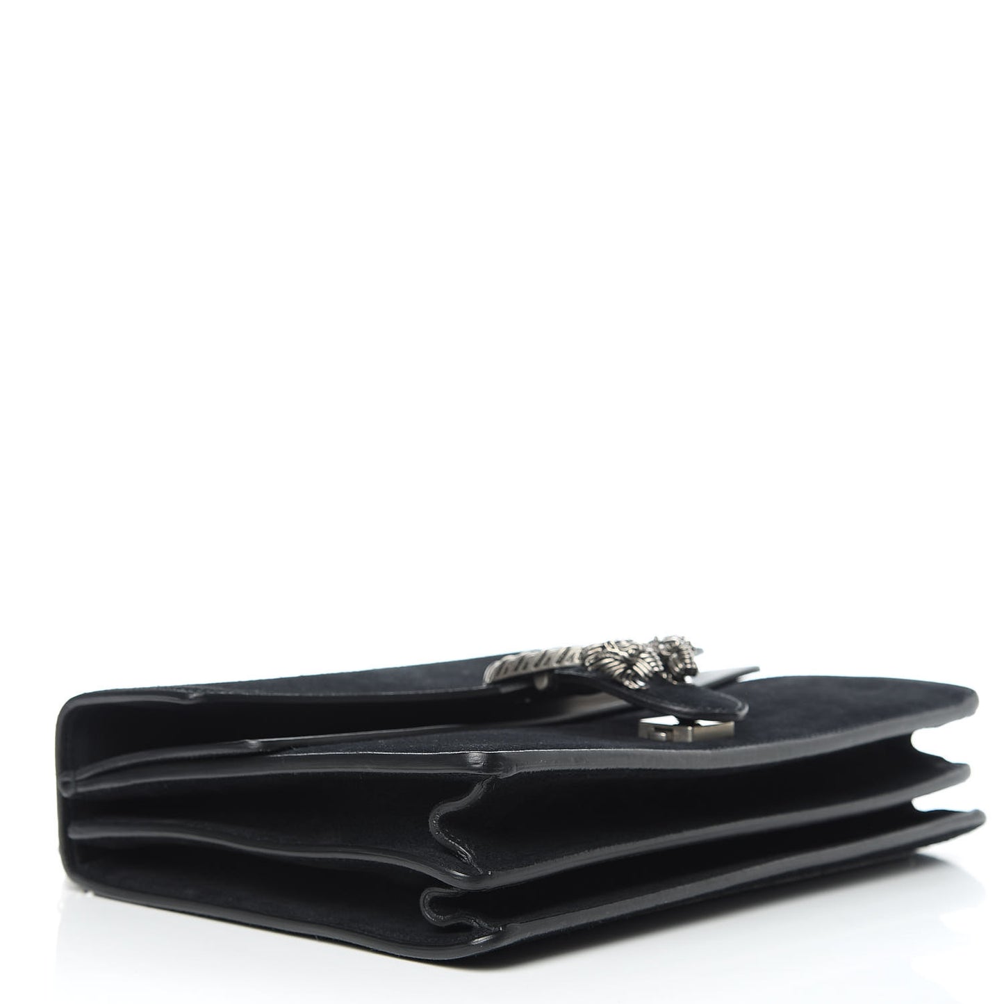 Suede Medium Dionysus Shoulder Bag Black