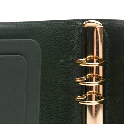 Louis Vuitton Taiga Large Ring Agenda Cover Epicea 8 of 9