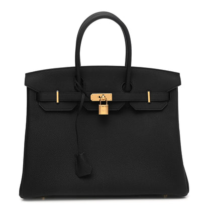 Hermes Togo Birkin 35 Black 1 of 13