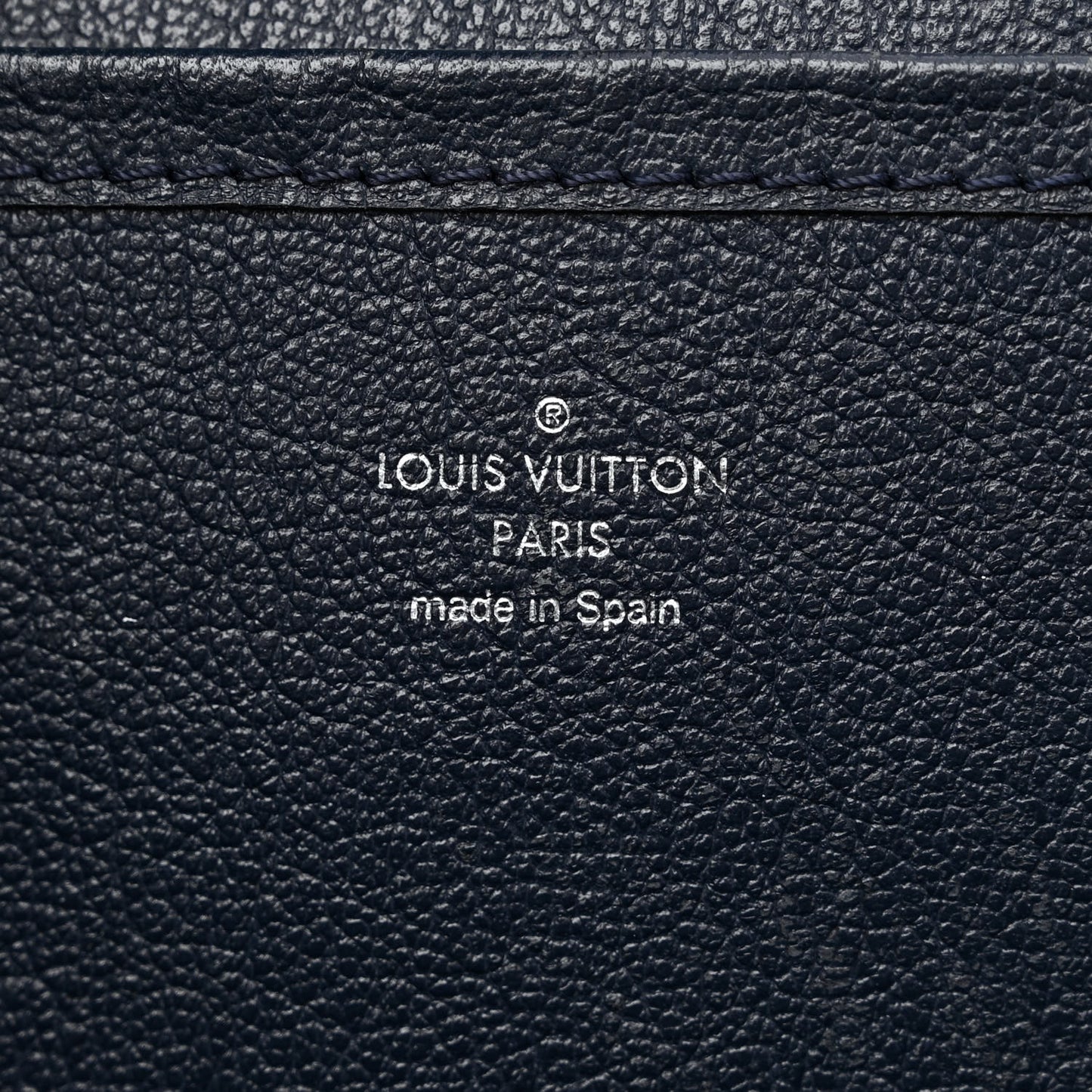 Taurillon Monogram Cobalt Cabas Voyage Marine