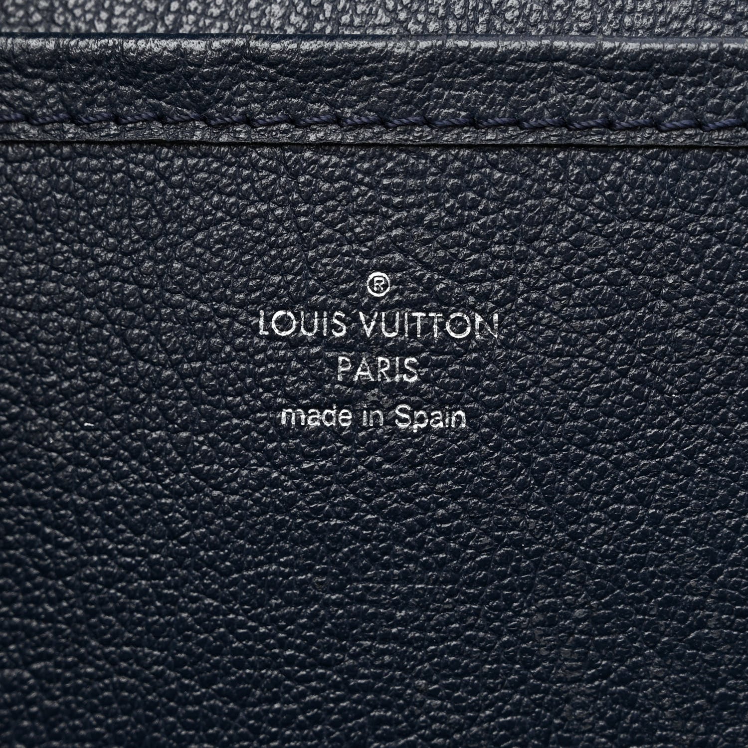 Louis Vuitton Taurillon Monogram Cobalt Cabas Voyage Marine 6 of 13