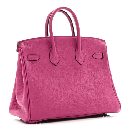 Hermes Togo Birkin 25 Rose Pourpre 3 of 10
