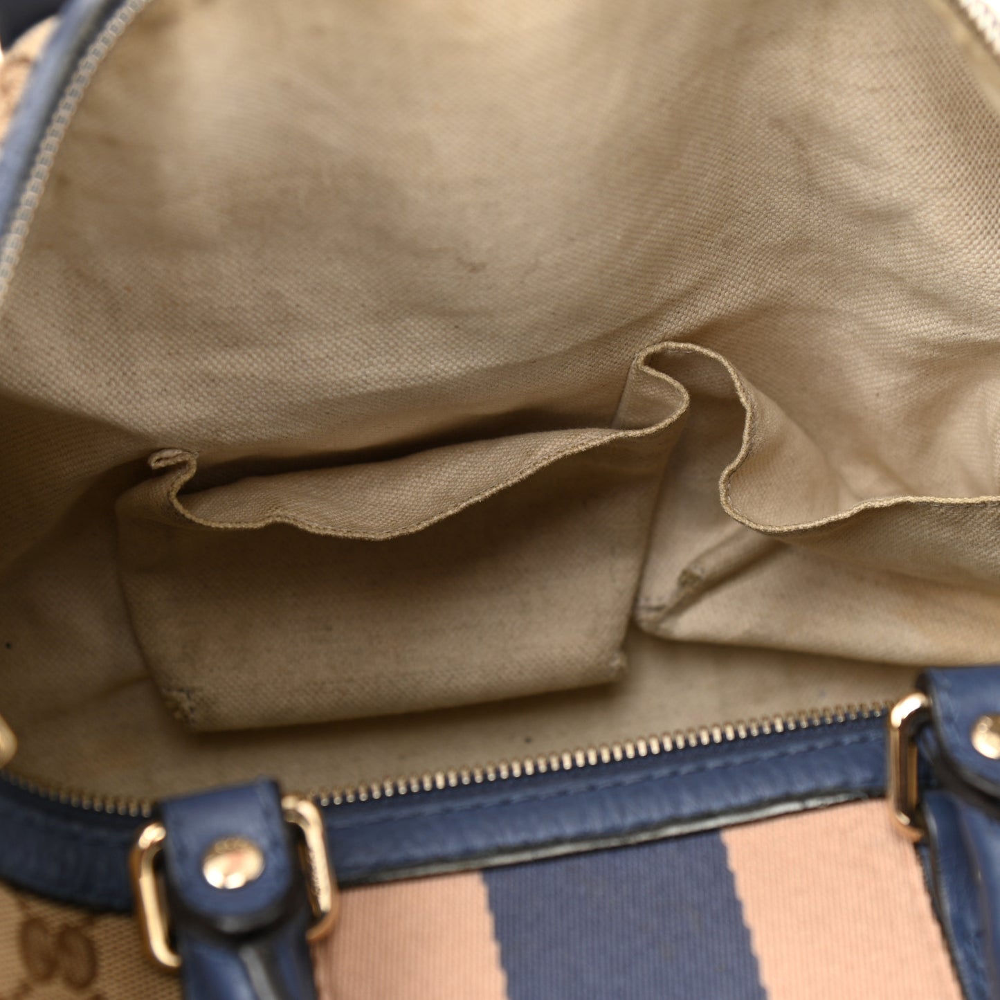 Monogram Vintage Web Medium Boston Blue