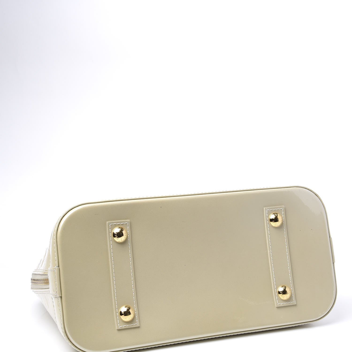 Louis Vuitton Vernis Alma PM Blanc Corail 3 of 10