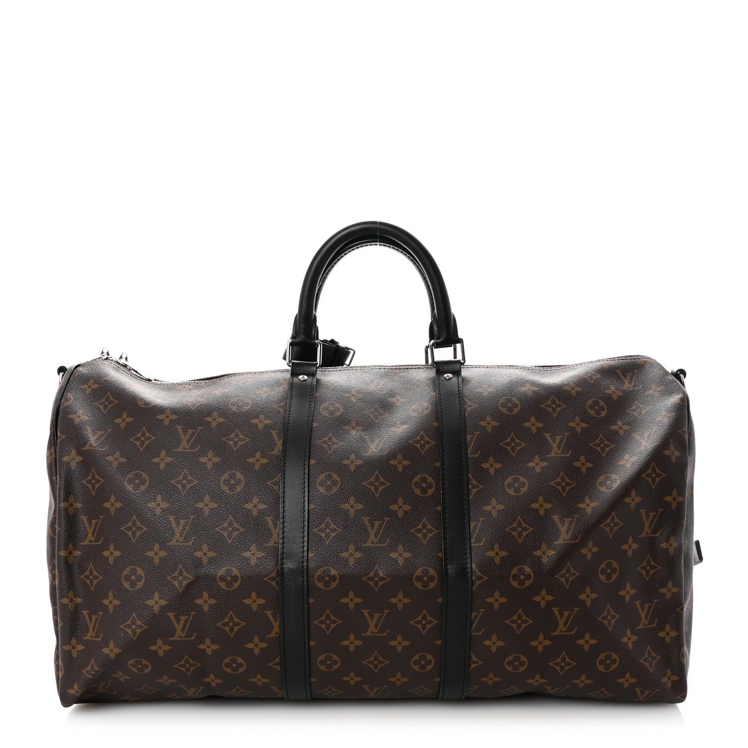 Louis Vuitton Monogram Macassar Keepall Bandouliere 55 1 of 9