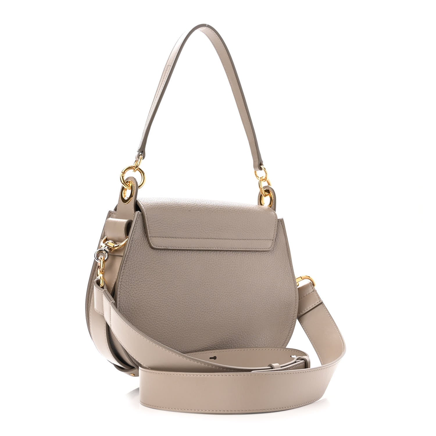 Chloe Calfskin Large Tess Bag Motty Grey 3 of 16