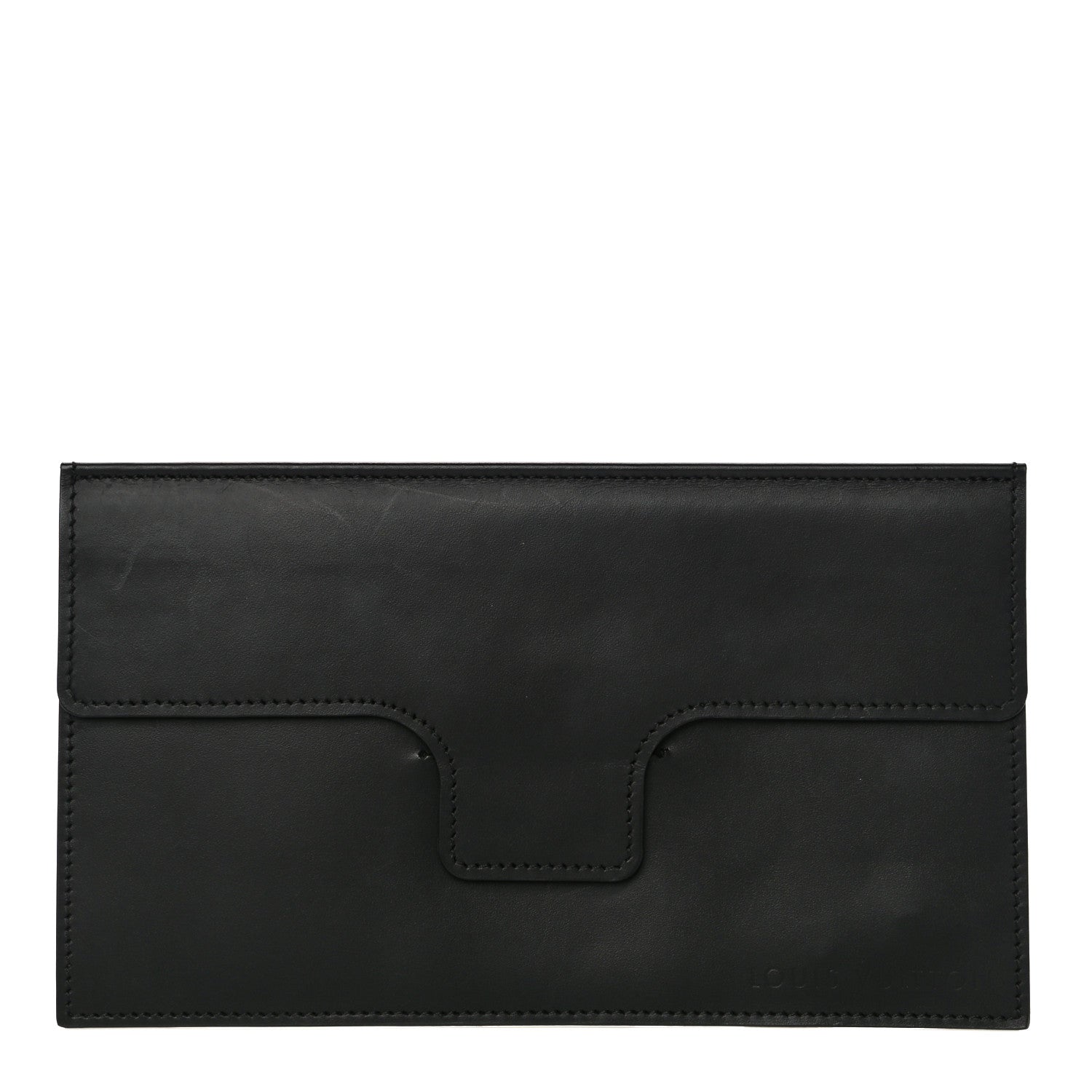 Louis Vuitton Monogram Glace Anouchka Pochette MM Black 7 of 23