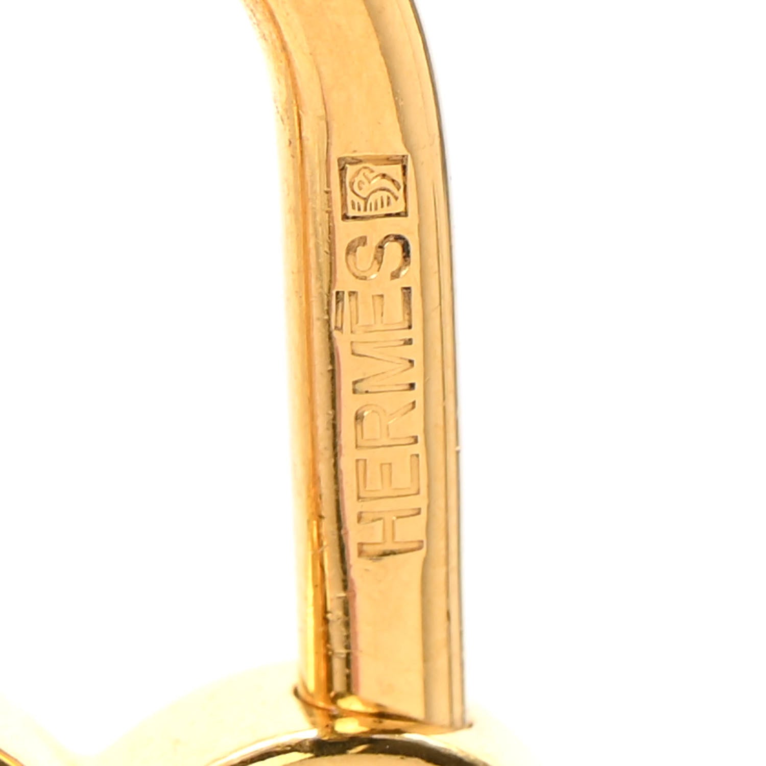Hermes Annee De La Fantaisie Heart Cadena Lock Gold 3 of 5