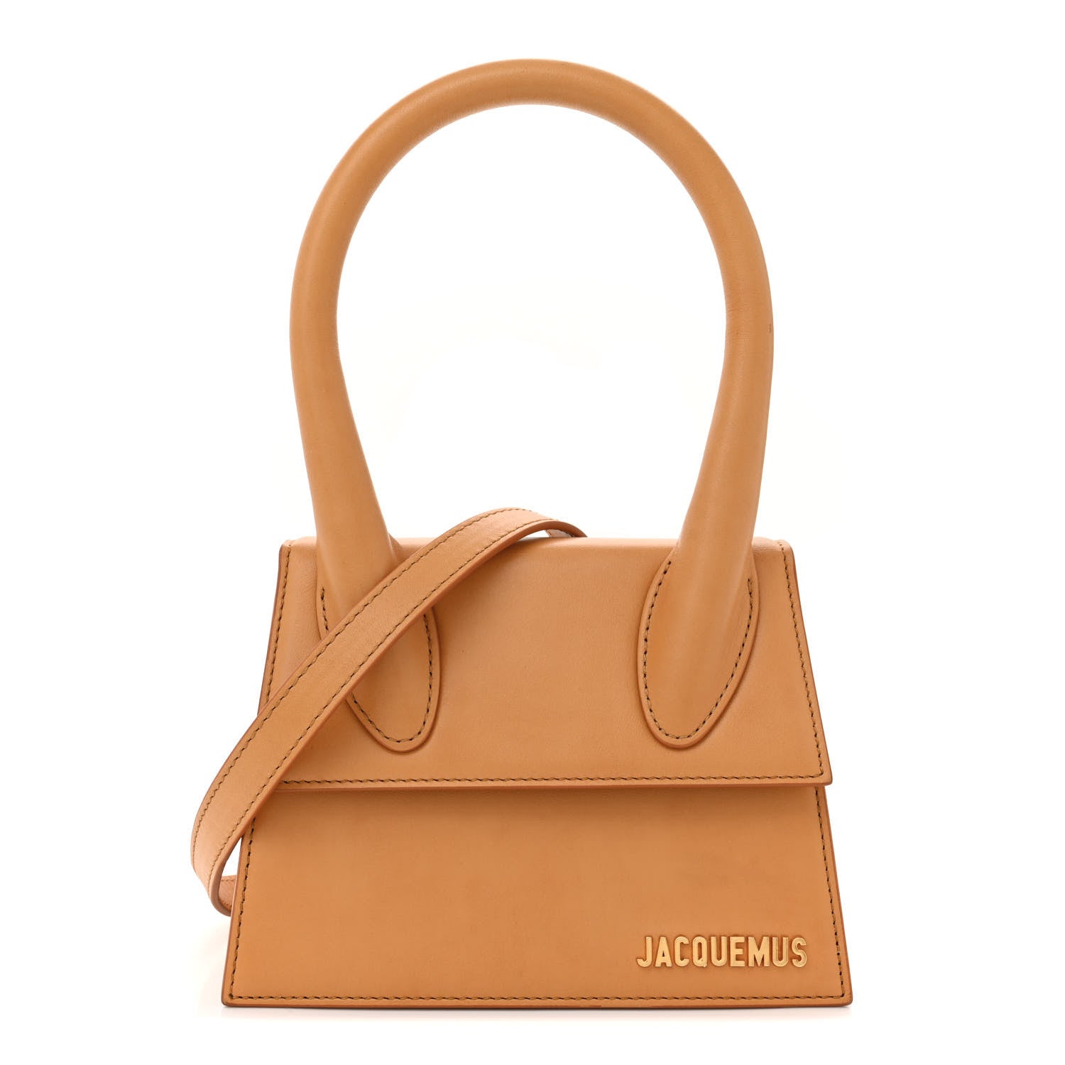 Jacquemus Smooth Calfskin Le Chiquito Moyen Beige 1 of 16