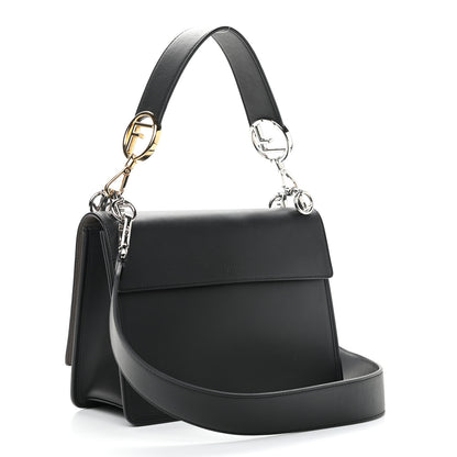 Fendi Vitello Century Opaco F is Fendi Kan I Shoulder Bag Black 3 of 10