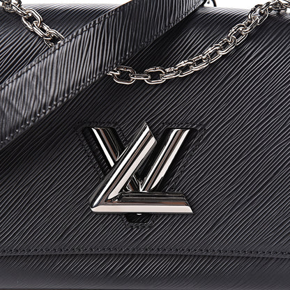 Louis Vuitton Epi Twist Shoulder Bag MM Black 9 of 10