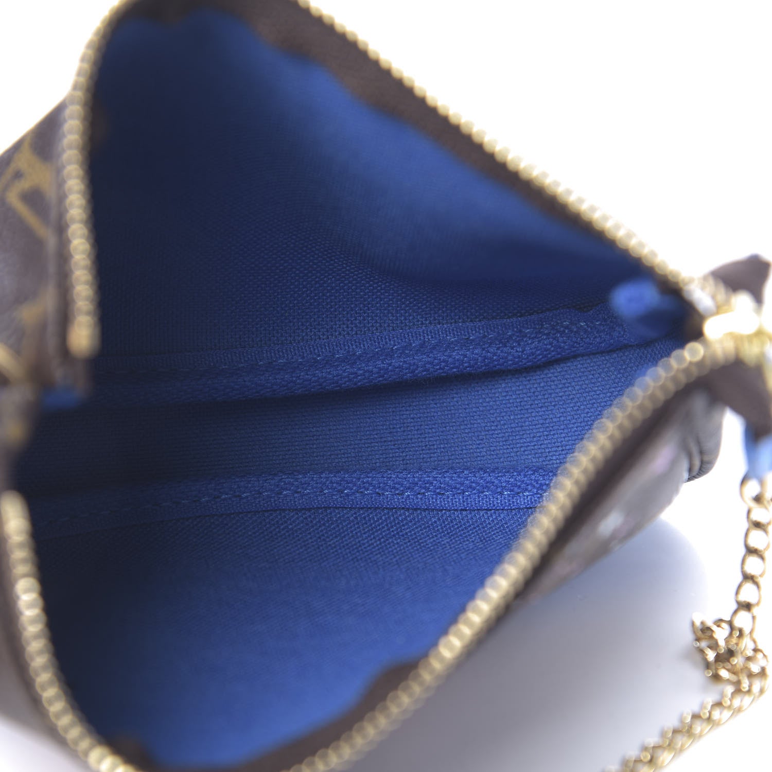 Louis Vuitton Monogram 2019 Christmas Animation Mini Venice Pochette Accessories Blue 5 of 7