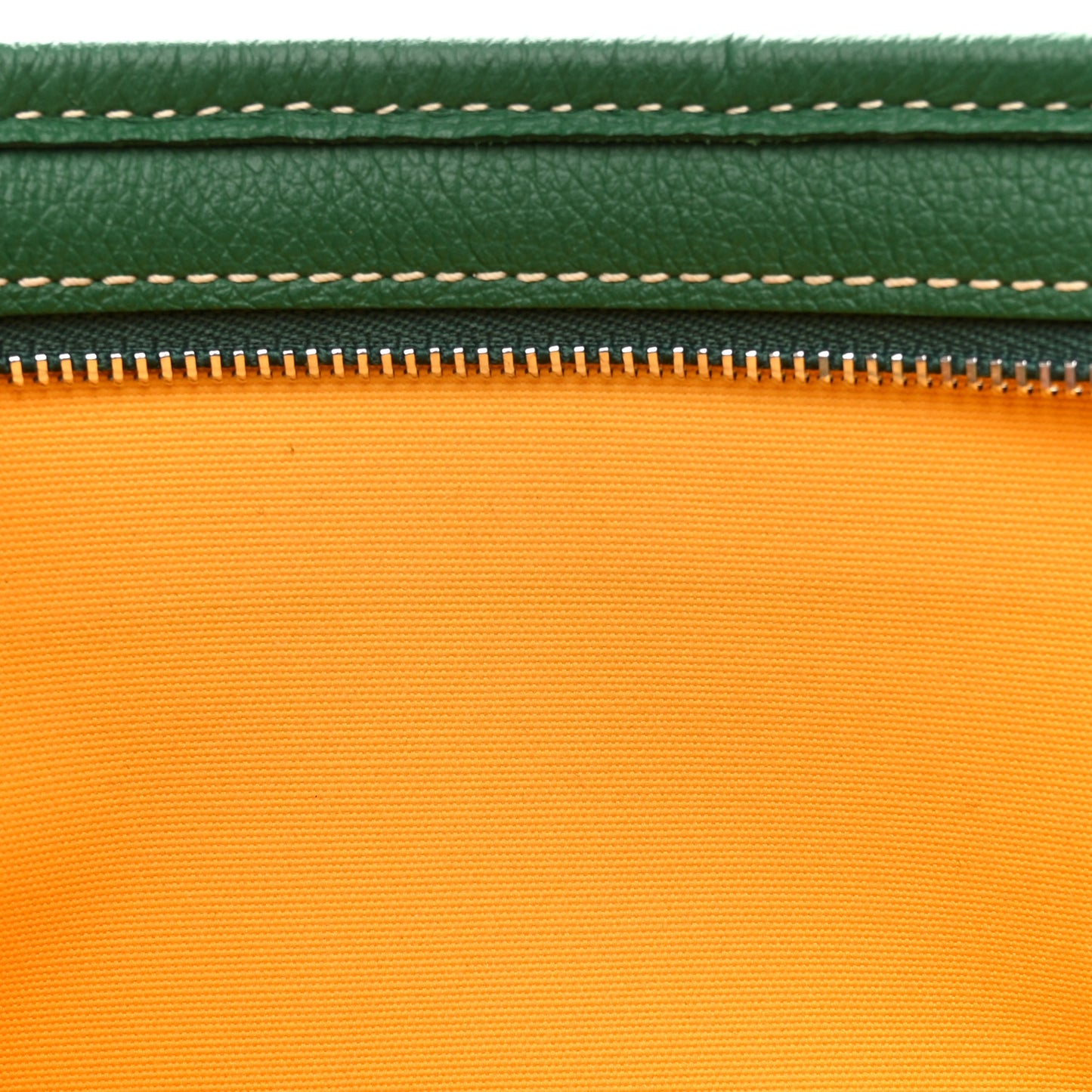Goyardine Jouvence Toiletry Pouch MM Green