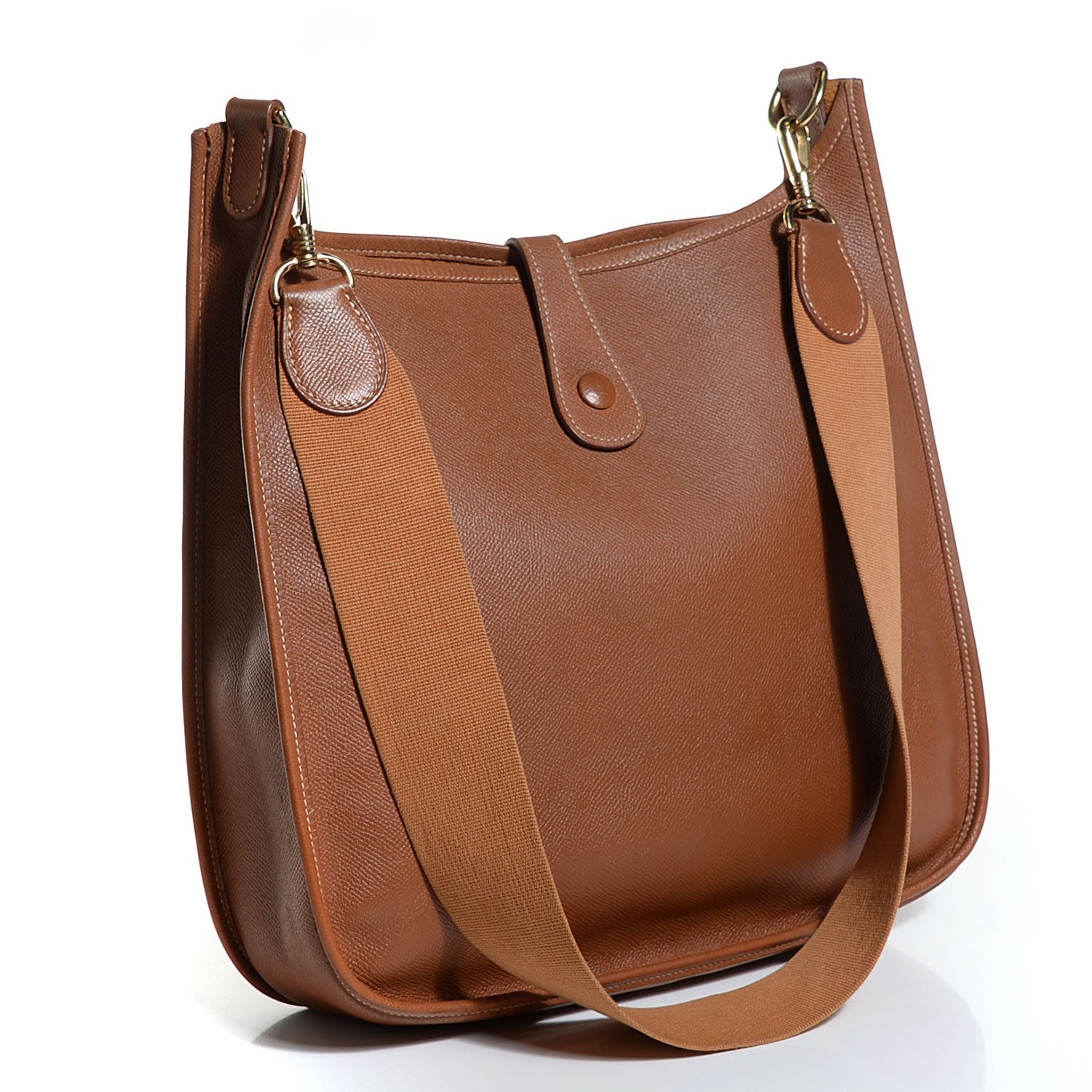 Hermes Courchevel Evelyne GM Gold 3 of 11