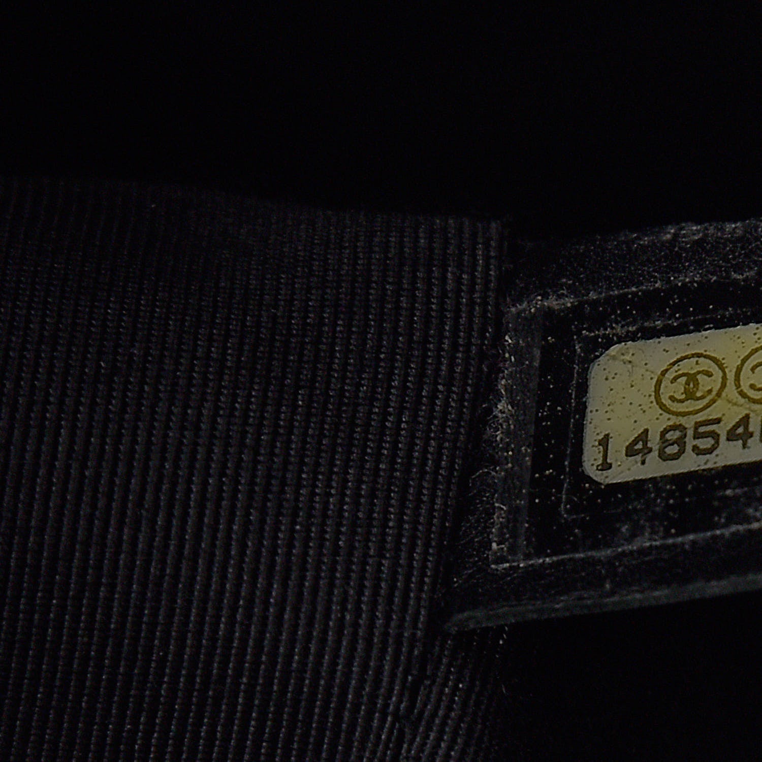 Chanel Calfskin Cerf Executive Shopper Tote Black 9 of 11