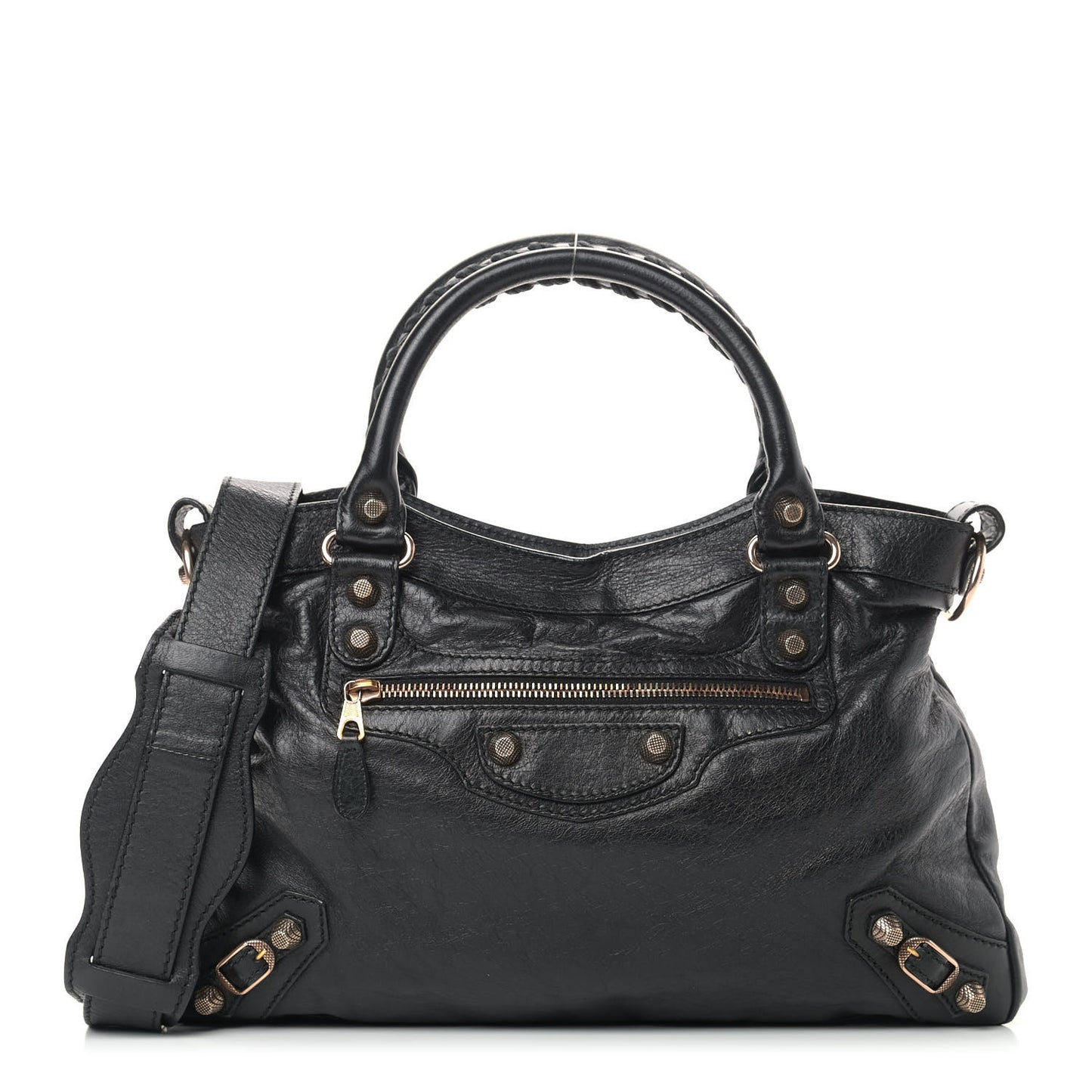 Agneau Giant 12 Gold Hardware Mini City Black