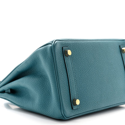 Hermes Togo Birkin 25 Colvert 9 of 13