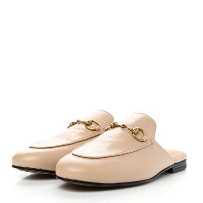 Gucci Malaga Kid Womens Princetown Slippers 36.5 Skin Rose 3 of 7