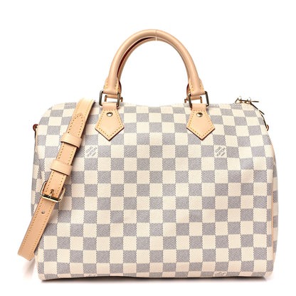 Louis Vuitton Damier Azur Speedy Bandouliere 30 1 of 9