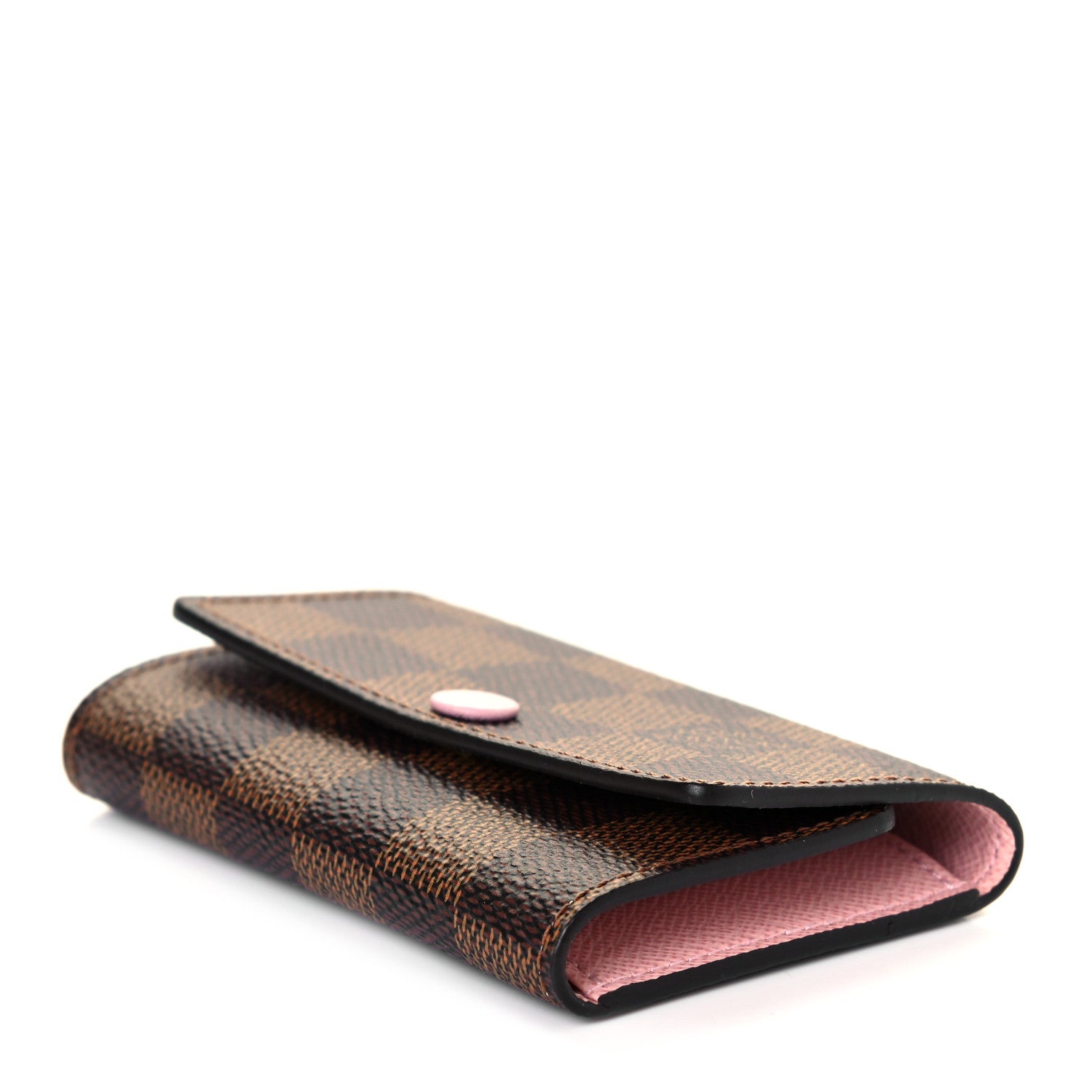Louis Vuitton Damier Ebene Multicles 6 Key Holder Rose Ballerine 5 of 8