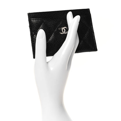 Chanel Caviar Quilted Card Holder Black 2 of 9