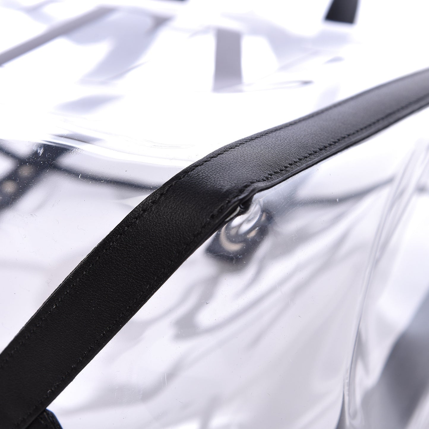 Plexy VLTN Small Shopping Bag Transparent