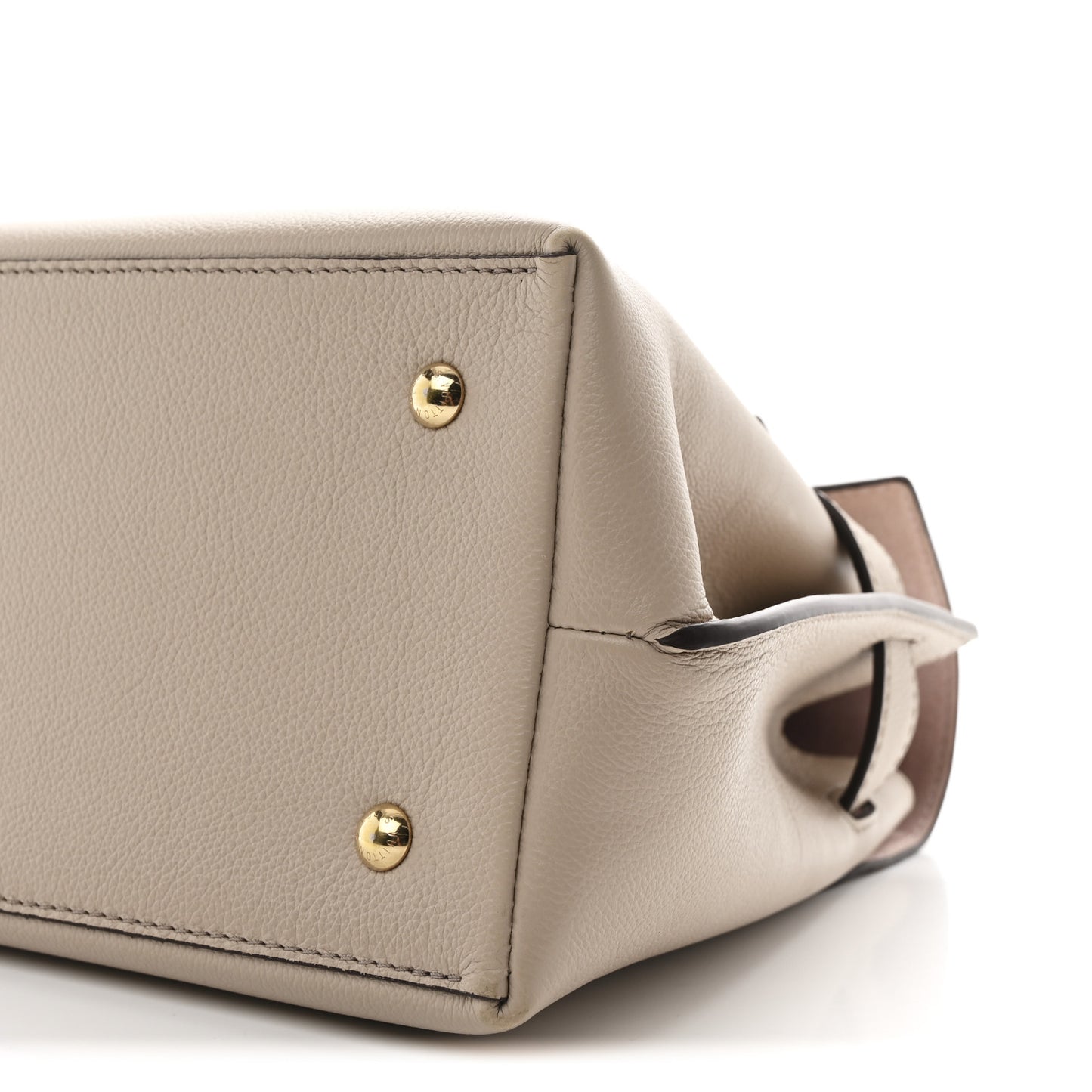 Soft Calfskin Lockme Ever MM Greige
