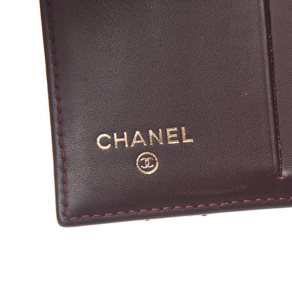 Chanel Caviar Quilted Compact French Flap Wallet Black 6 of 9
