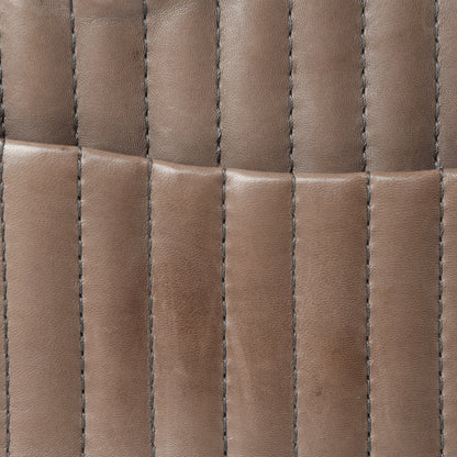 Chanel Lambskin Vertical Quilted Mademoiselle Satchel Dark Beige 9 of 12