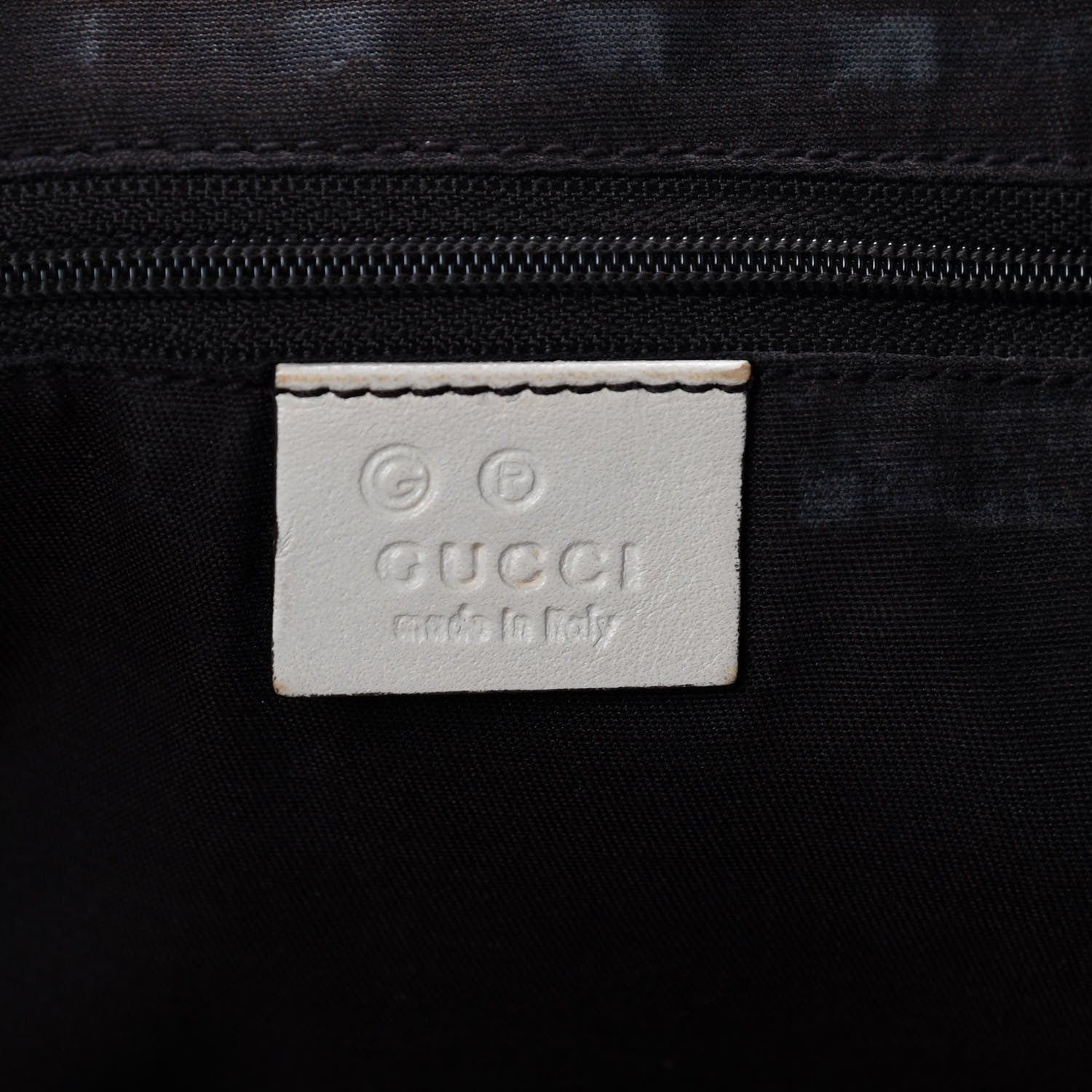 Gucci GG Monogram Denim Large Tote Blue 6 of 11