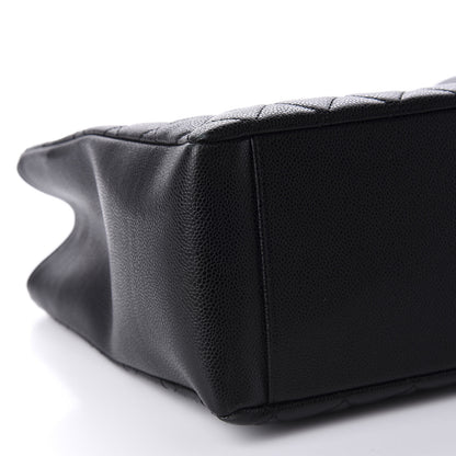 Chanel Caviar Quilted Grand Shopping Tote GST Black 6 of 10