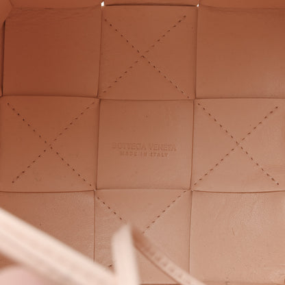 Bottega Veneta Nappa Maxi Intrecciato Cassette Bucket Bag Melon Washed 6 of 10