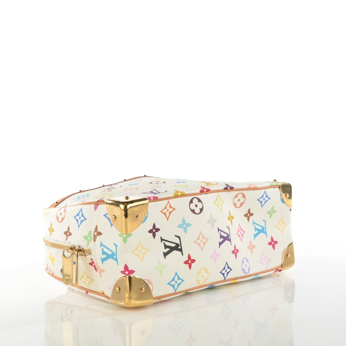 Monogram Multicolor Trouville White