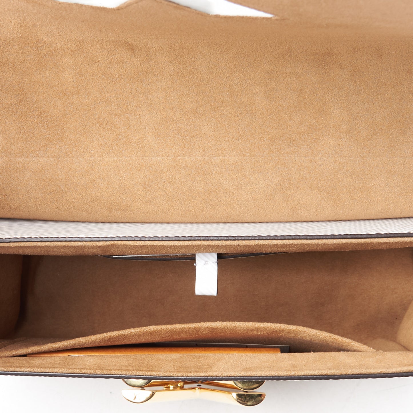 Epi Twist Shoulder Bag MM White