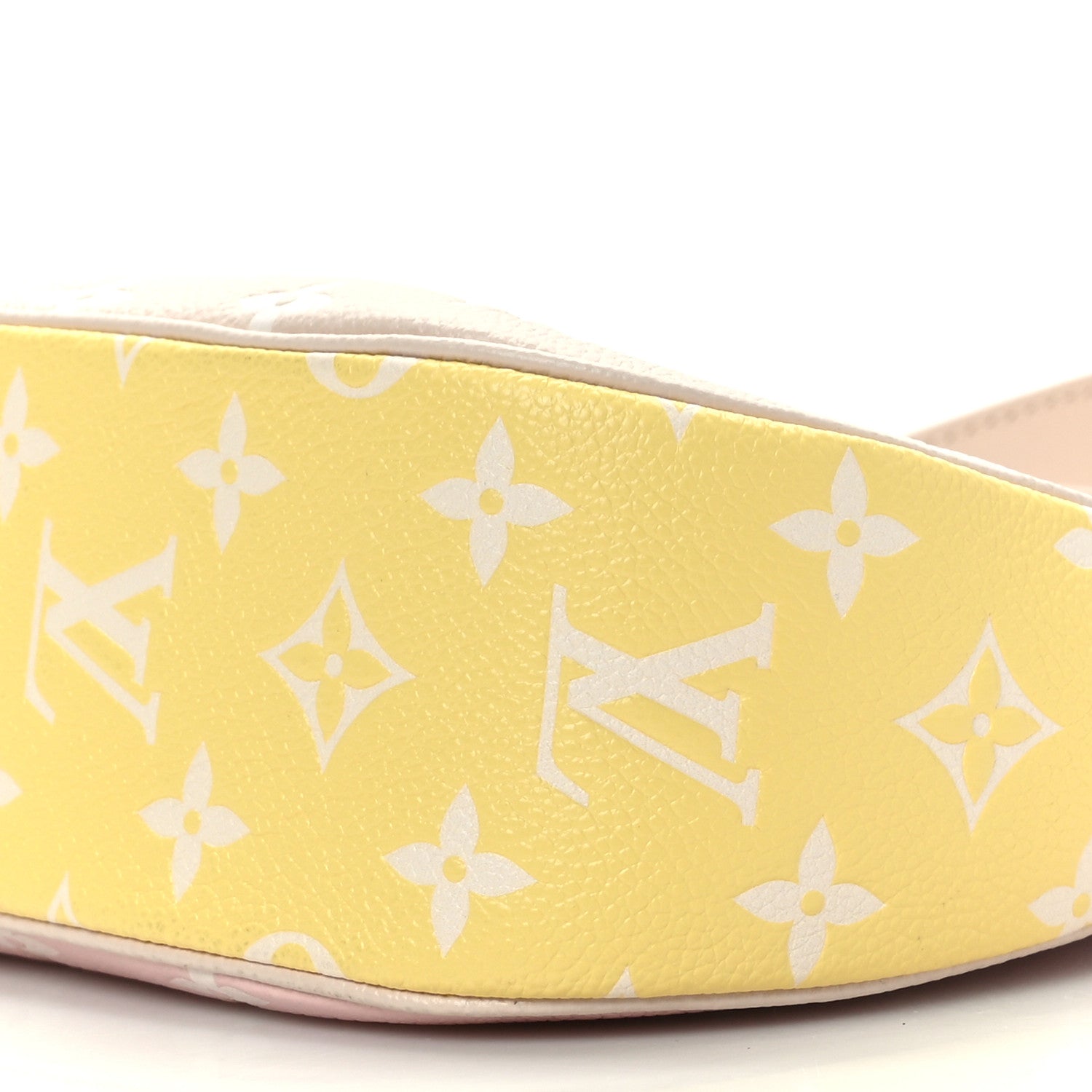 Louis Vuitton Empreinte Monogram Spring in the City Bagatelle NM Pink Beige Yellow 8 of 8