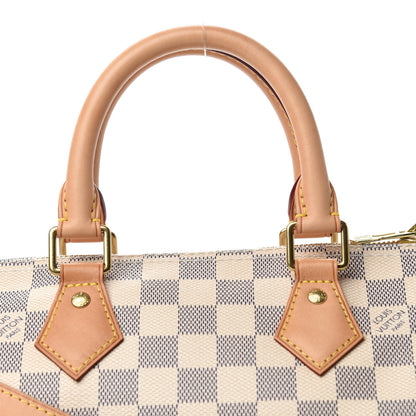 Louis Vuitton Damier Azur Speedy Bandouliere 25 10 of 10