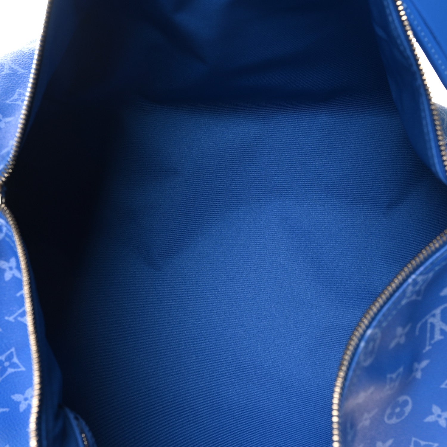 Louis Vuitton Monogram Clouds Keepall Bandouliere 50 Blue 4 of 8