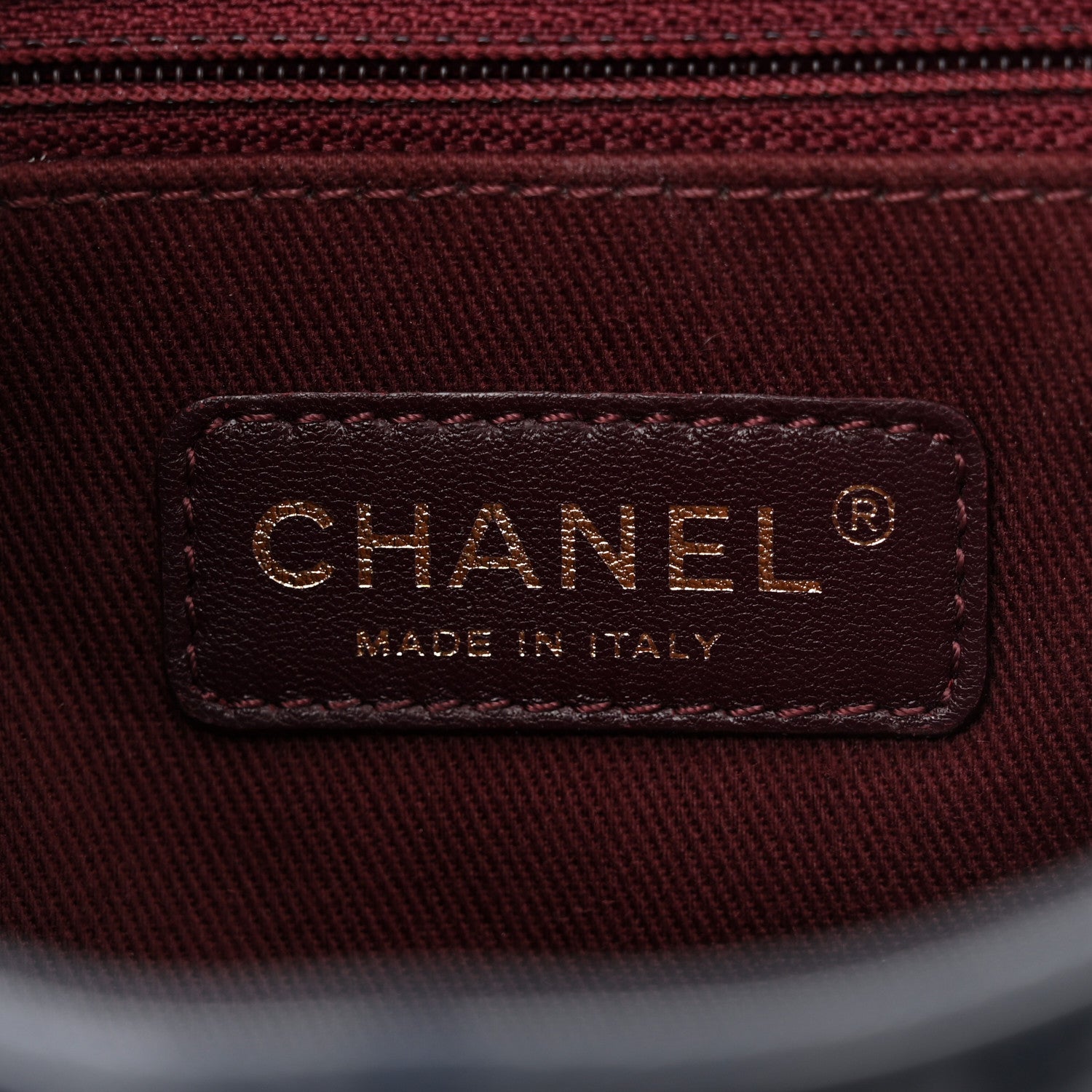 Chanel Patent Goatskin Quilted Small CC Eyelet Flap Blue 6 of 11
