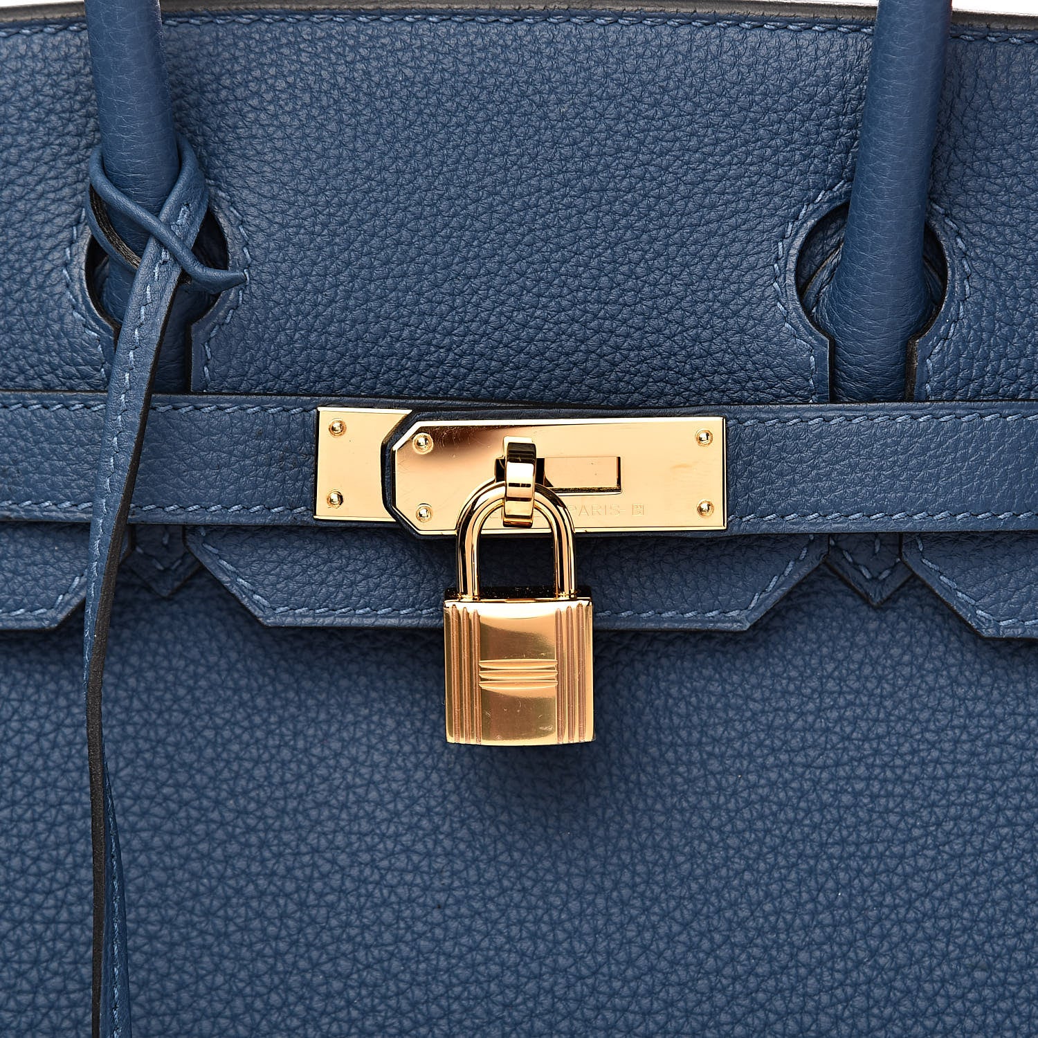 Hermes Togo Birkin 30 Deep Bleu 35 of 36