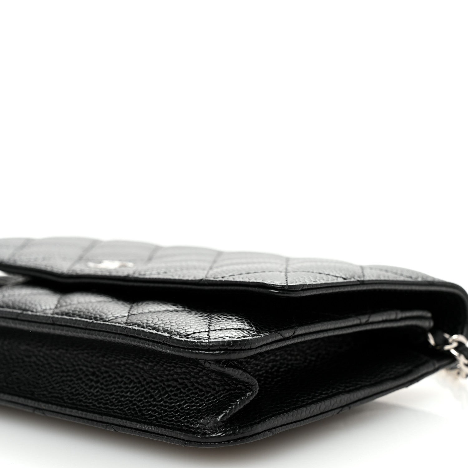 Chanel Caviar Quilted Wallet on Chain WOC Black 11 of 11