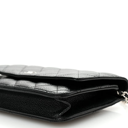 Chanel Caviar Quilted Wallet on Chain WOC Black 11 of 11