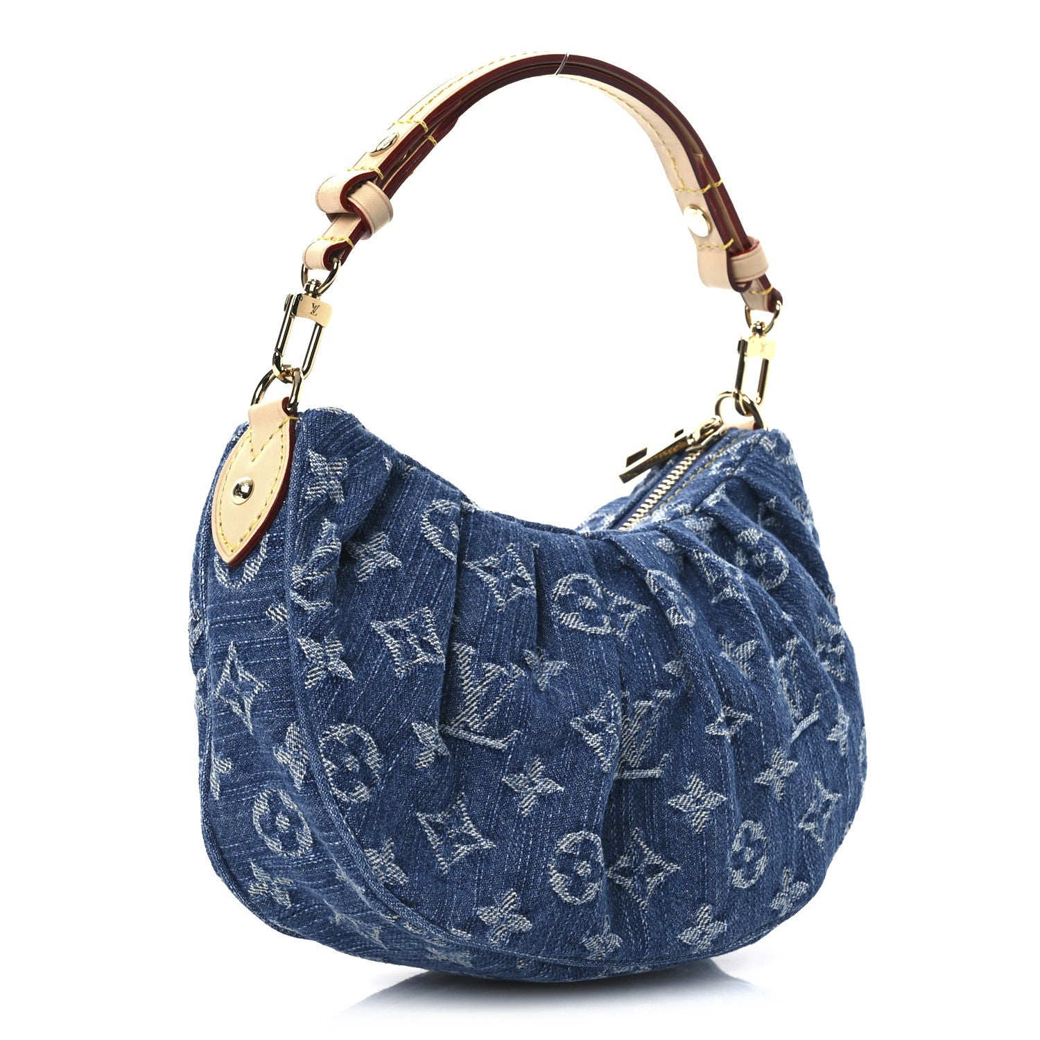 Louis Vuitton Monogram Denim Pochette Valley Blue 3 of 9