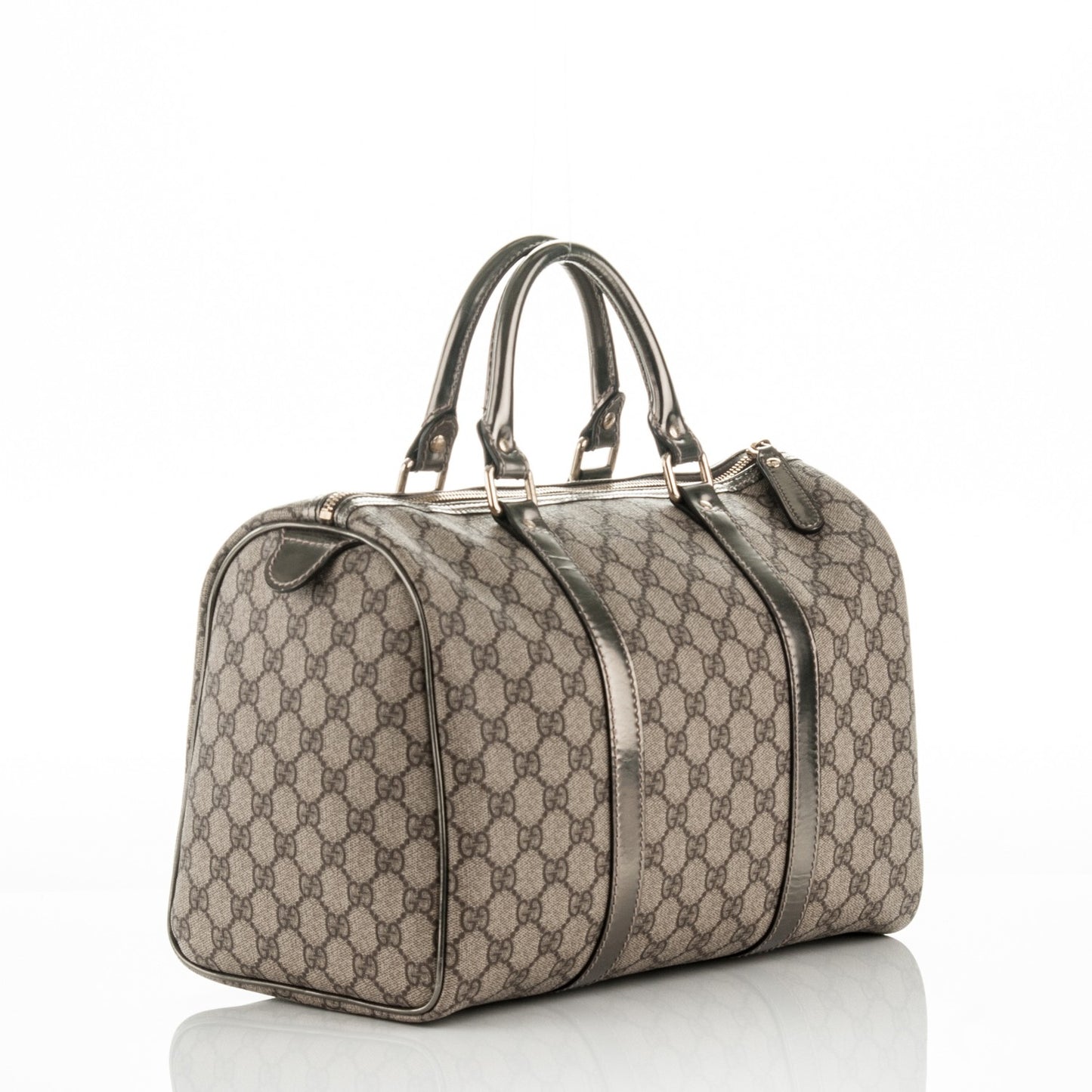 GG Plus Monogram Medium Joy Boston Pewter