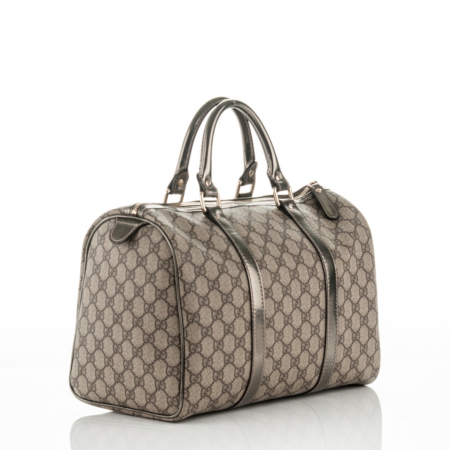 Gucci GG Plus Monogram Medium Joy Boston Pewter 3 of 6